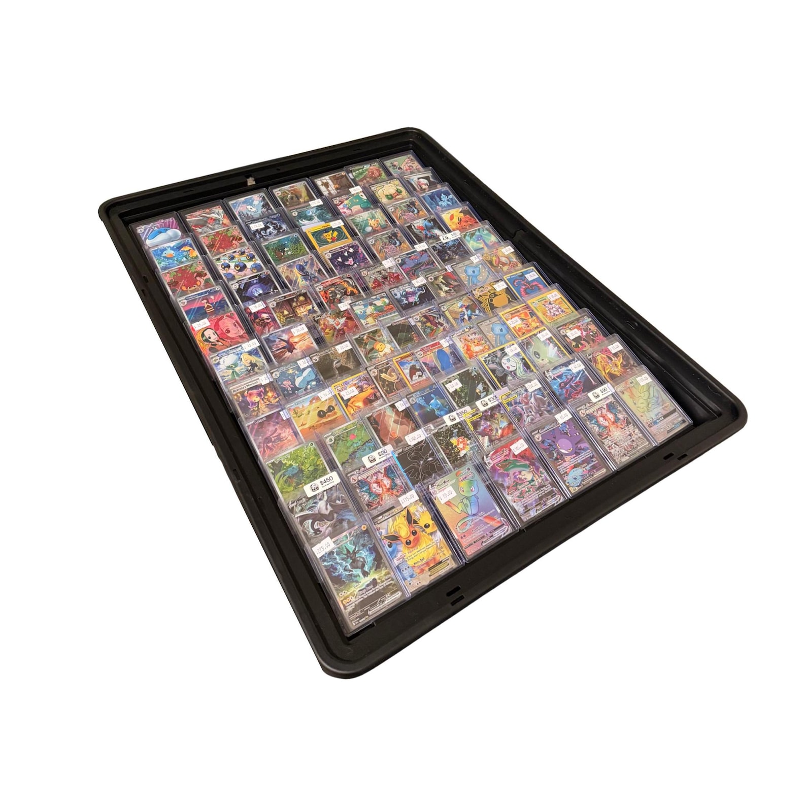 Card Risers Alternative Modular Toploader Card Riser: 3D Printed Trading Card Display Stand ...