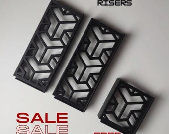 Modular Graded Card Riser: 3D Printed Trading Card Display Stand