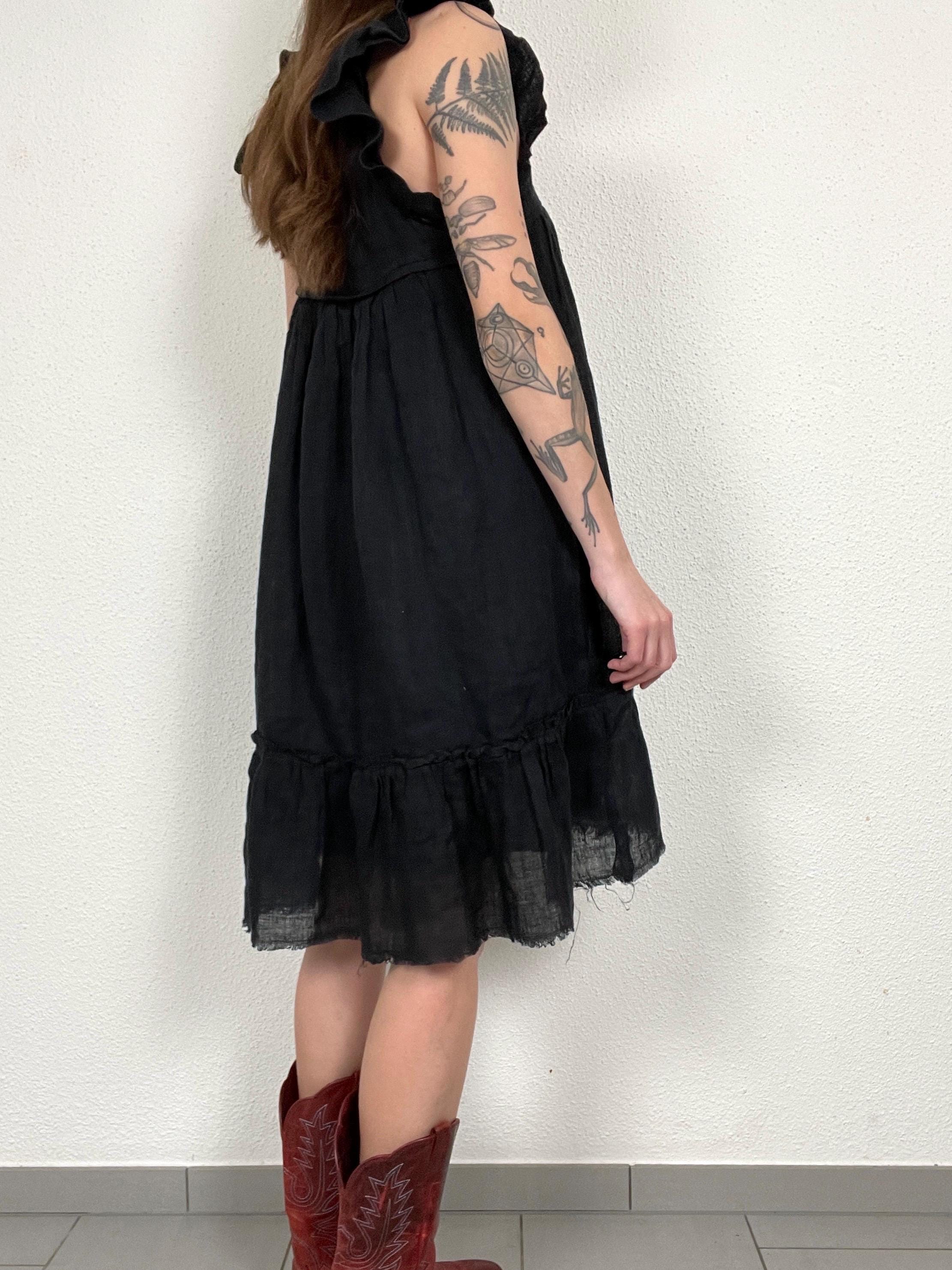 Isabel Marant Etoile Black Linen Dress - Etsy