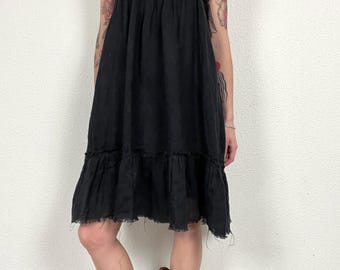 Isabel Marant Etoile Black Linen Dress - Etsy