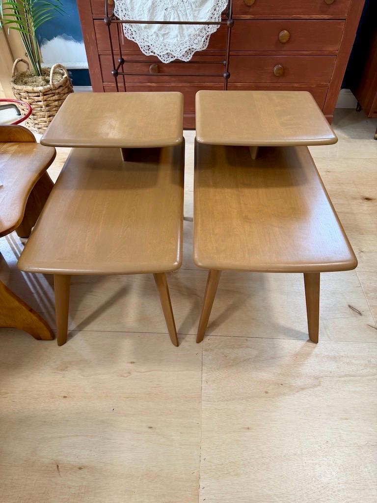 Vintage Heywood Wakefield End Table - Etsy
