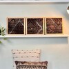 Turkish Rug Wall Decoration, Art Decor, Rustic Decor, Framed Rug ...