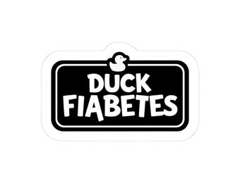 Funny Diabetes Stickers: Humorous Medical Alert Decals - Type 1 & 2