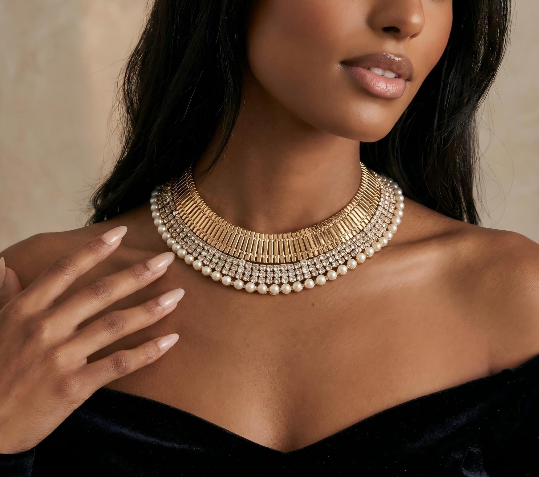 Formal Choker - Etsy Formal Choker - Etsy
