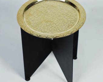 Mesa auxiliar/soporte para plantas modernista 'Butterfly'