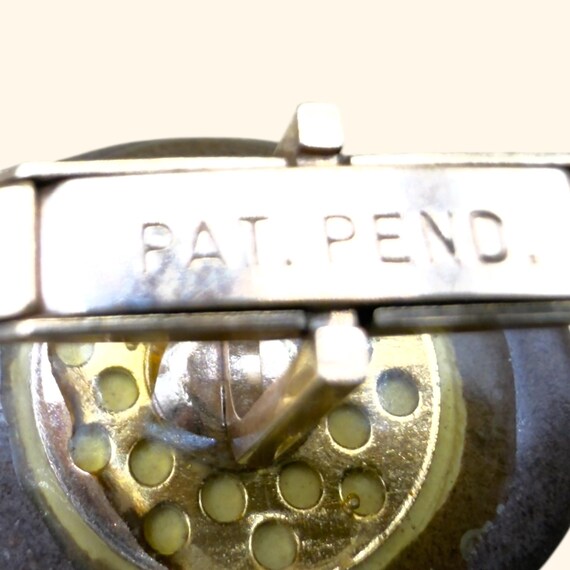 Mid Century Ceramic Cufflinks - image 7
