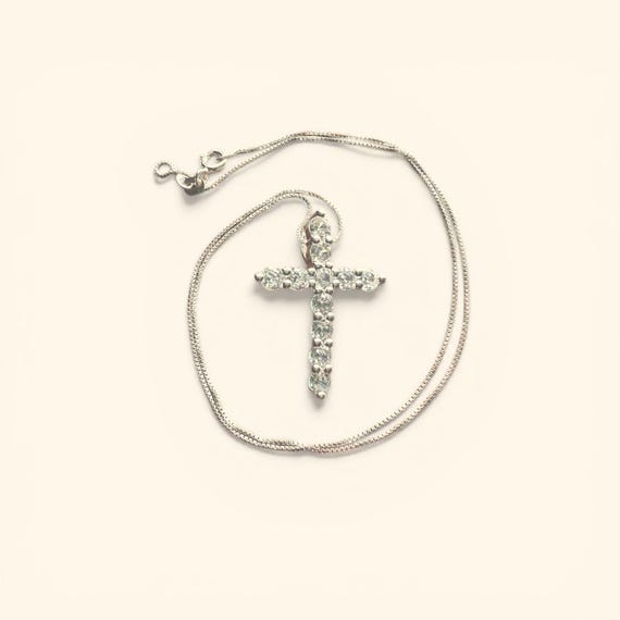 Sterling Silver Cross Necklace