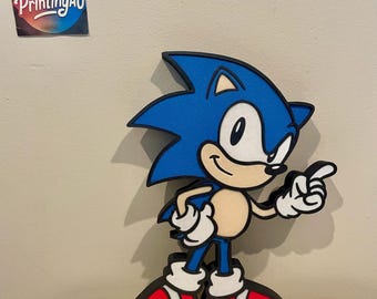 Arte de pared de Sonic the Hedgehog