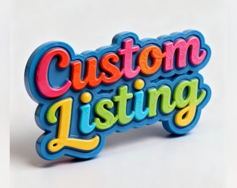 Si deseas un artículo personalizado, envíanos un mensaje :)