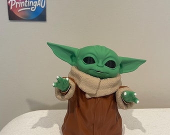Grogu, figura impresa en 3D de Star Wars