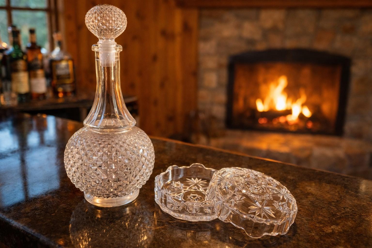 Star of David Whiskey Decanter - Etsy