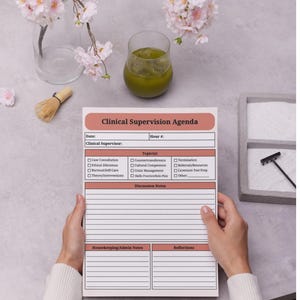 Modelo de Agenda de Supervisão de Serviço Social