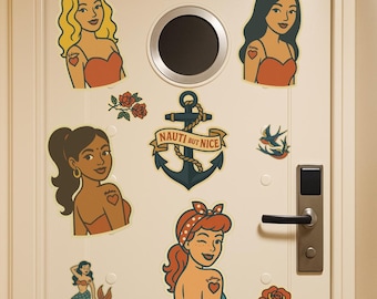 Cruise magnet custom | Cruise magnets for door  | Cruise girls trip funny | Cruise bachelorette party |  Stateroom door magnets cruise door