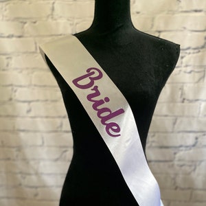 Groovy Disco Bachelorette Party Sash