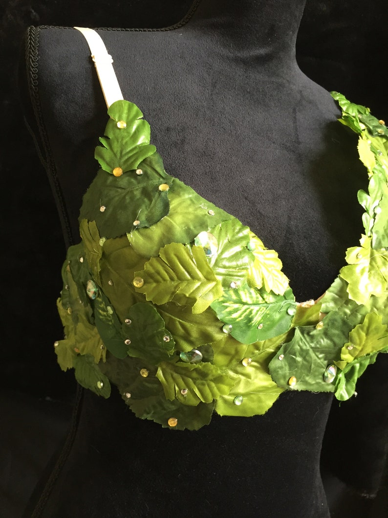 Poison Ivy Inspired Rave Bra Rave Outfit Edm Bra Exotic - Etsy