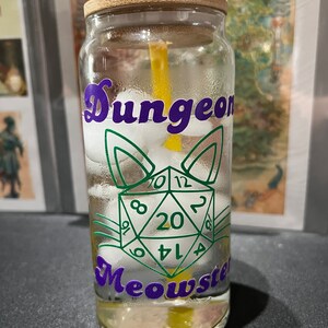 DnD Dungeon Master Kleur veranderend glas Kan Cup