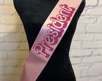 Custom Doll Themed Bachelorette Sashes