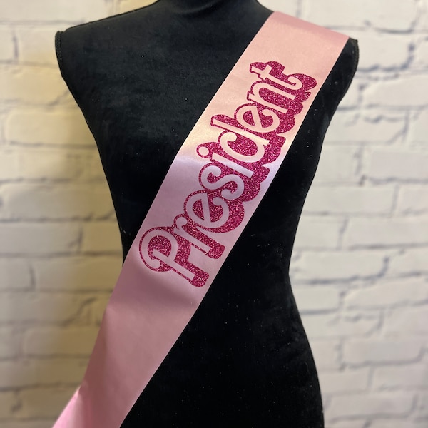 Custom Doll Themed Bachelorette Sashes