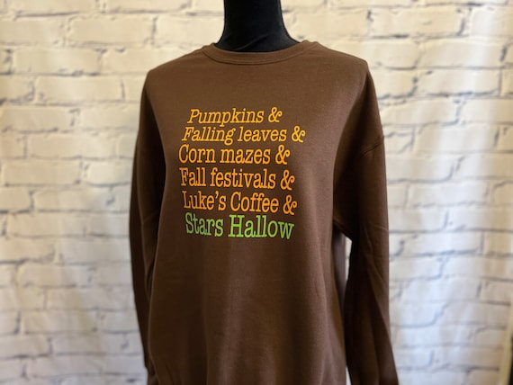 Gilmore Girls Inspired Fall Crewneck Sweatshirt