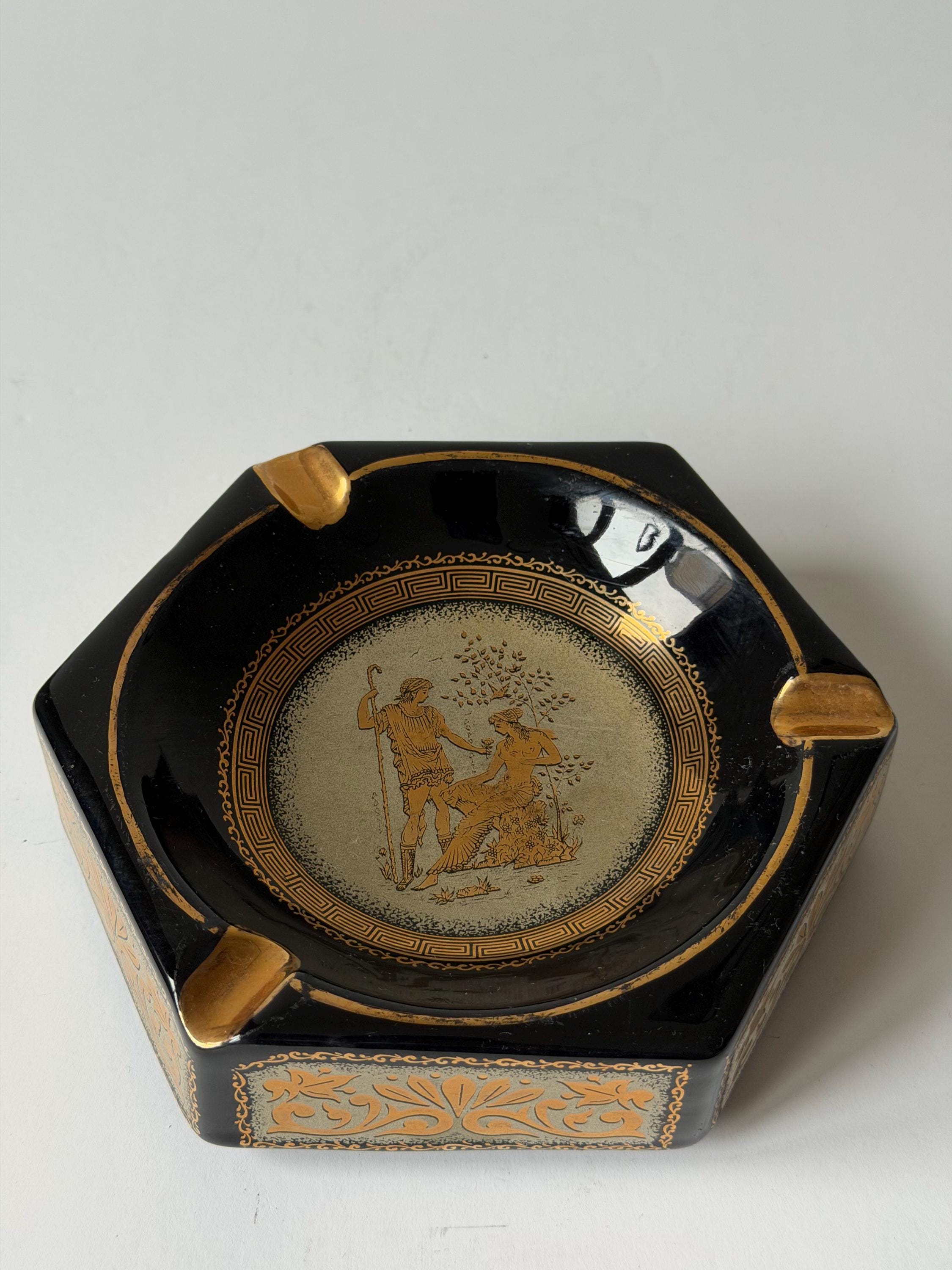 24k Gold Ashtray - Etsy