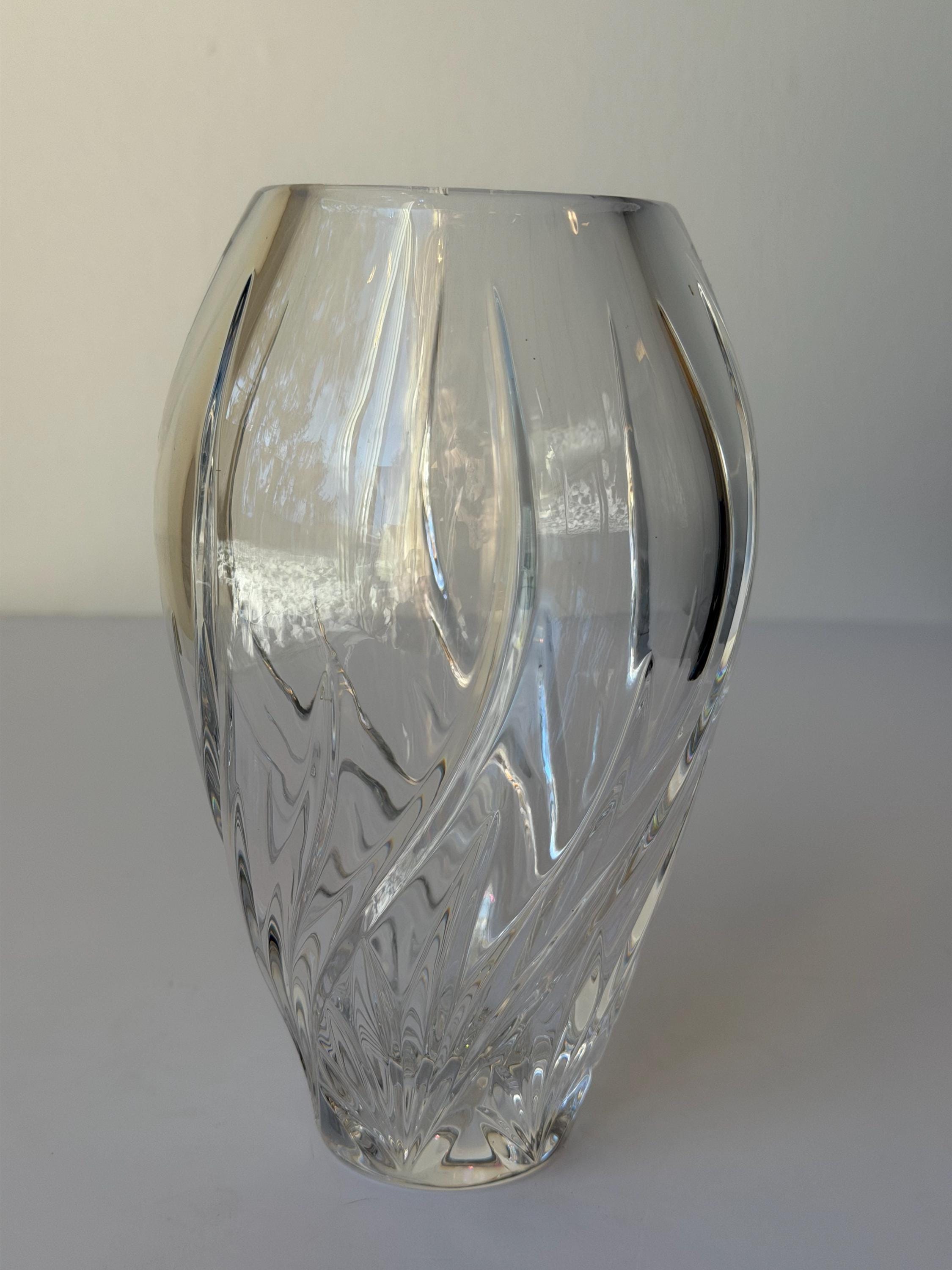 Waterford Crystal Etched Vase
