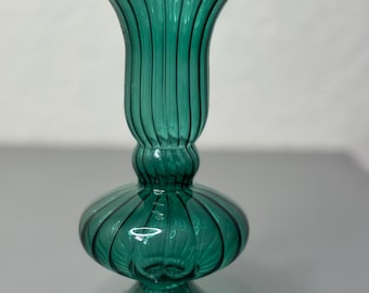 Vaso in vetro turchese Anthropologie Venini: design moderno a conchiglia