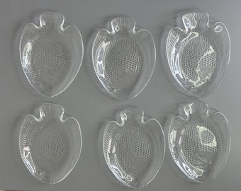 Platos de pescado vintage Arcoroc France (juego de 6) - Vajilla costera