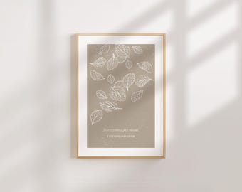 Thanksgiving Christian Artwork: Bible Verse Print, Scripture Wall Art