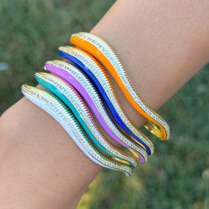 Cloisonne Bracelet, Enamel Bracelet, Colorful Bangle Bracelet, Anniversary Gift, Birthday Gift, Mother&#39;s Day, Valentine&#39;s Day, Gift for Her
