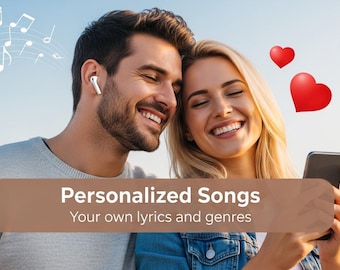 Custom Song Gift | Personalized Music & Lyrics (MP3 Download)