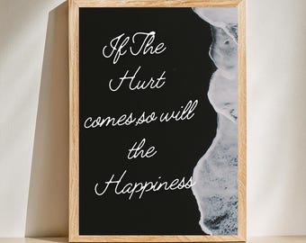 Motivational Quote Poster: Positive Affirmation Wall Art (Digital Download)