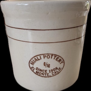Miali Pottery Crock