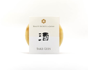 sake lees soap, skincare routine , brightening soap, gift for men, wedding favor, cold process soap, gentle cleanser