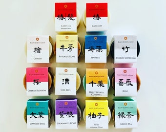 5 Japanese Flavor Soap Set: Facial Bars - Etsy