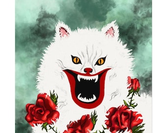 art print - house cat (hausu)