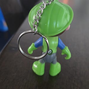 Blippi Recycling Truck Driver Toy Handmade Keychain image 4