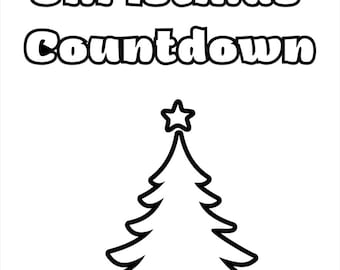 Christmas Countdown Coloring Book