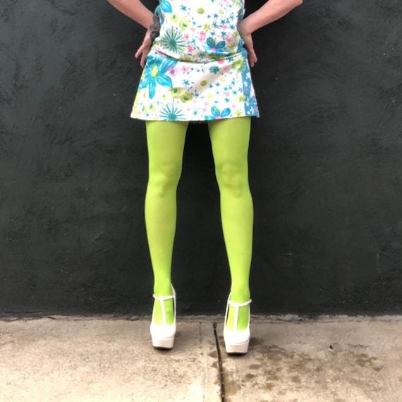 Vintage Retro 90s Does 60s Mod Neon 