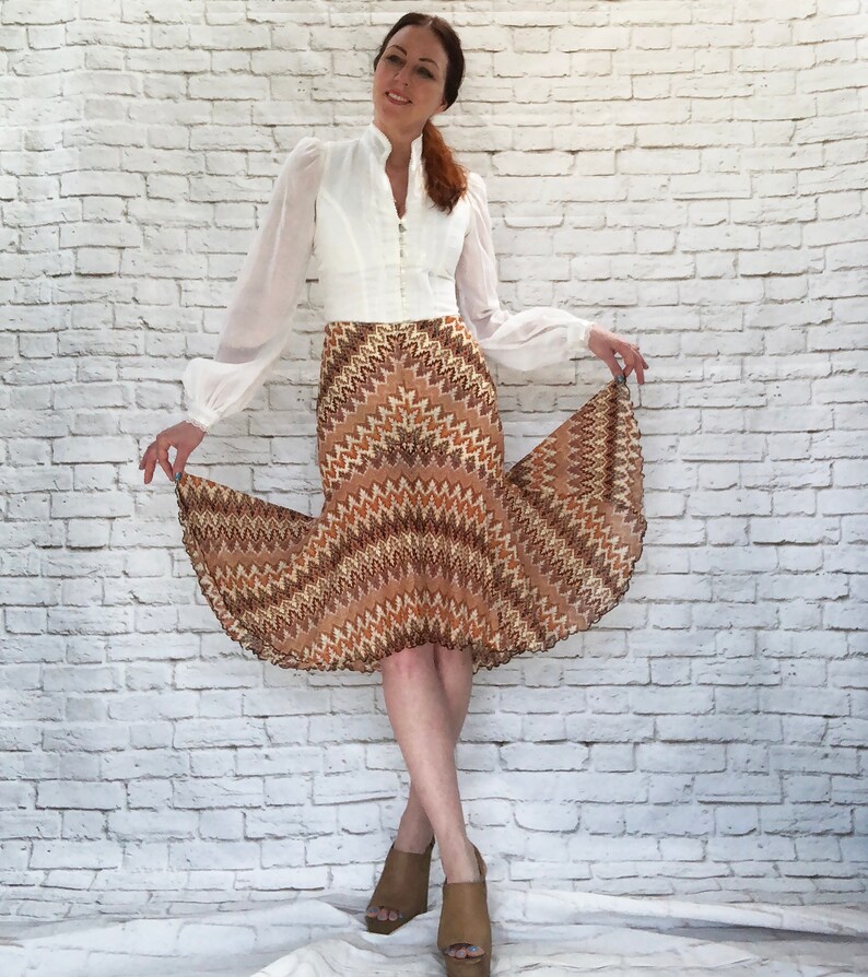 knit midi skirt 90s