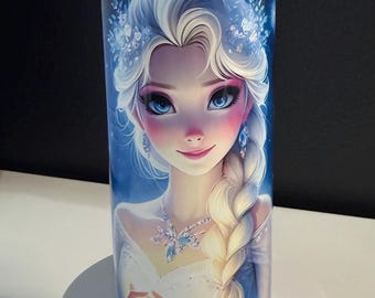 Elsa Frozen Kids Tumbler: 12oz Stainless Steel Sippy Cup