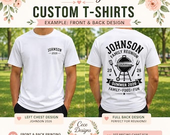 Dtf customize shirts