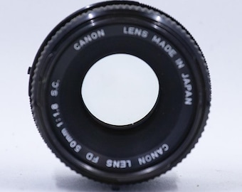 Canon FD 50mm f/1.8 S.C. lens