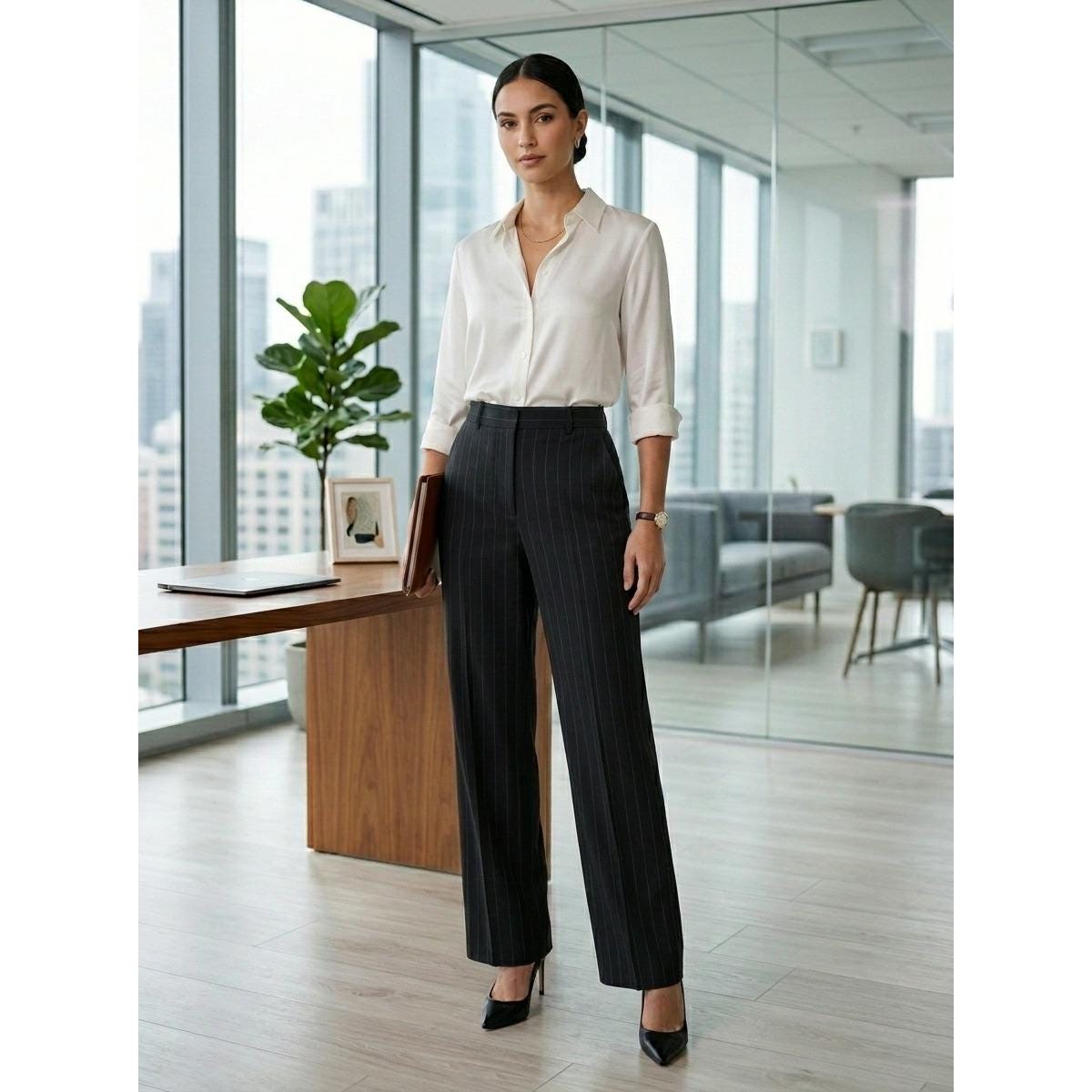 Armani Striped Pants - Etsy