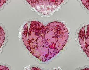 NANA Anime Clear Holographic Sticker: Osaki, Komatsu