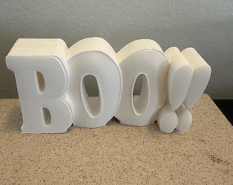 Boo Decor Boo-standing Halloween Decor, Boo Ghost Decor for Halloween - Etsy