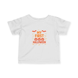 My First Halloween Infant Tee, Baby Halloween Shirt, Toddler Halloween Outfit, Cute Halloween Gift, Infant Costume Tee