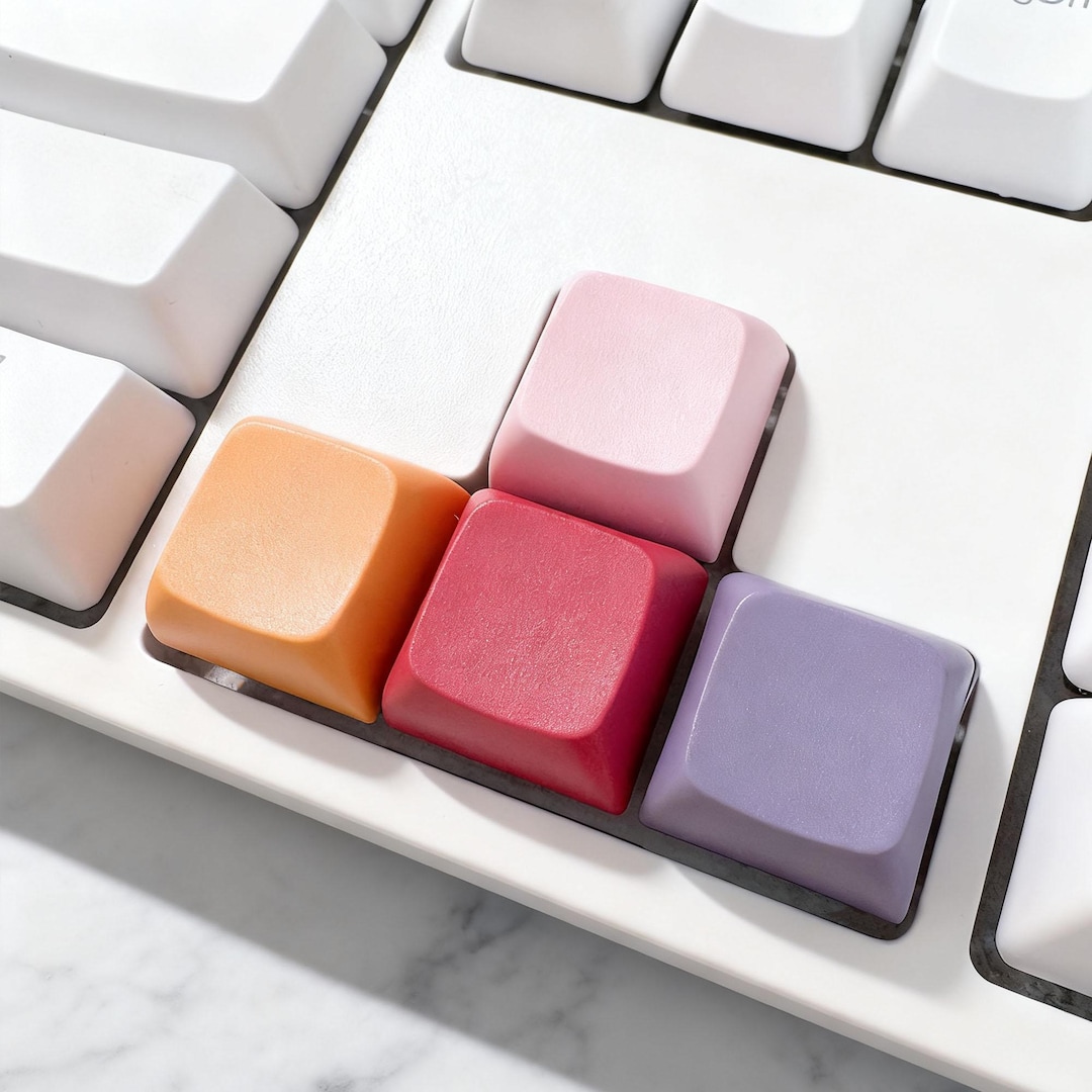 Custom Mechanical Keyboard: Solid-color Keyboard Cap, 13 Colors - Etsy