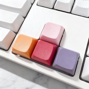 Teclado mecánico personalizado: tapa de teclado de color sólido, 13 colores