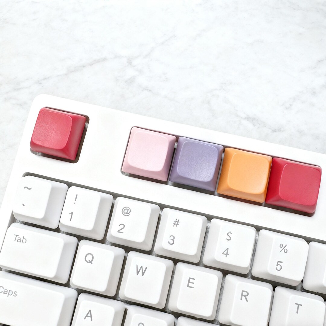 Custom Color 1u Keycaps, Mechanical Clicky Fidget, ASMR Fidget, Gaming ...