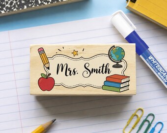 Custom Teacher Whiteboard Eraser With Marker Personalized Chalkboard Appreciation Gift Preschool Present For Back To School & Xmas Thce-18
